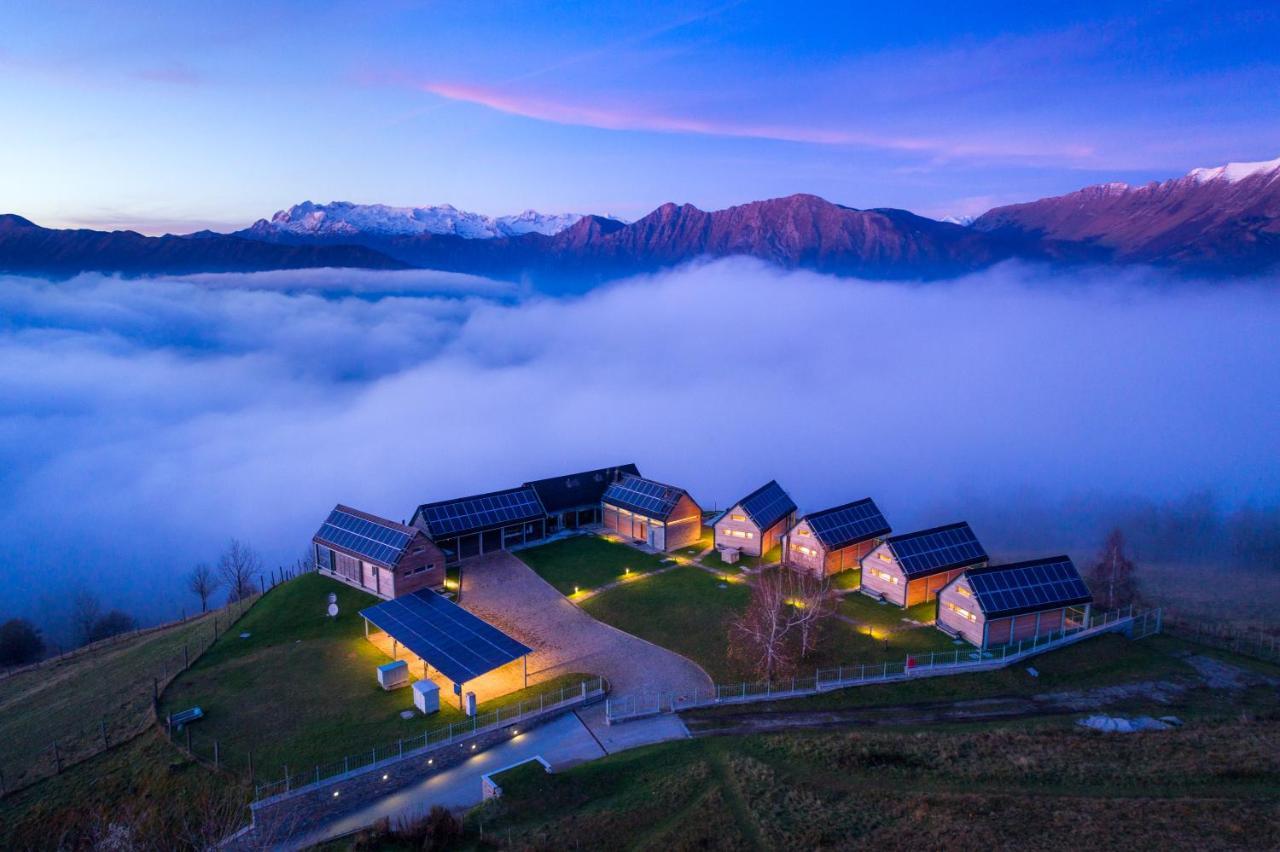 Nebesa Chalets Kobarid Exterior foto